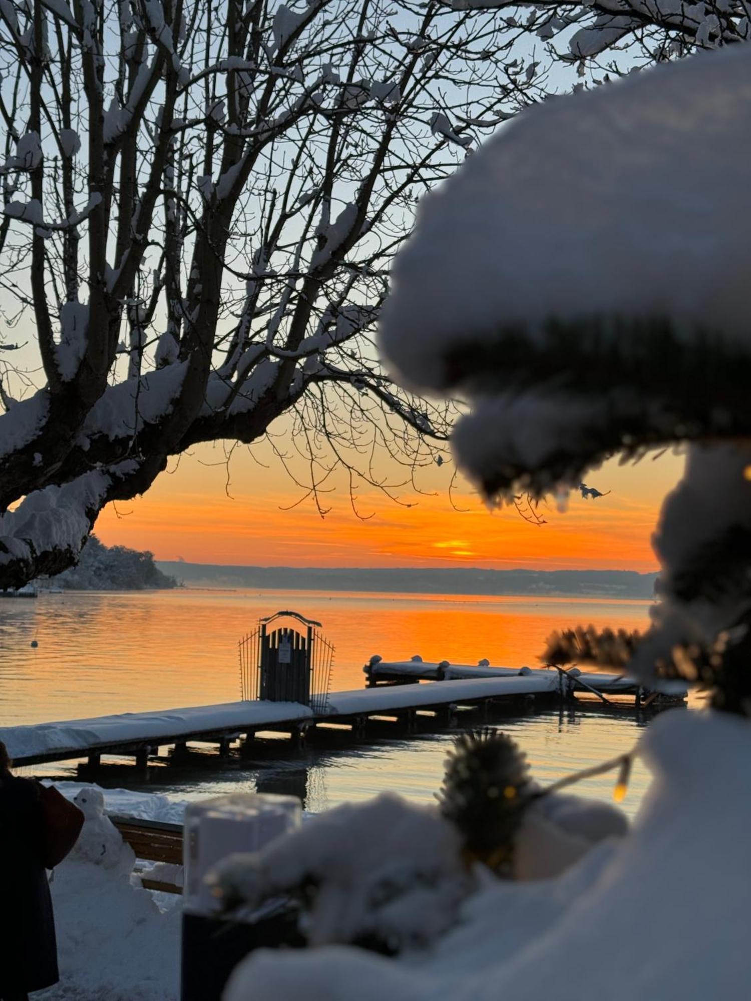 Ammersee-Hotel Herrsching am Ammersee Dış mekan fotoğraf